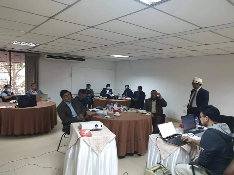 Workshop at round tables